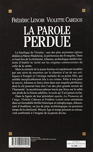 La Parole perdue,Used