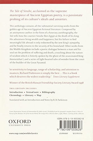 The Tale of Sinuhe: and Other Ancient Egyptian Poems 19401640 B.C. (Oxford World's Classics),New