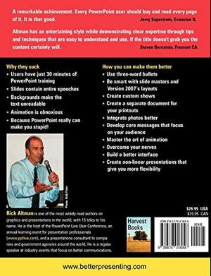 Why Most PowerPoint Presentations Suck: Second Edition,Used