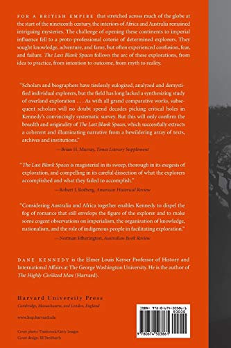 The Last Blank Spaces: Exploring Africa and Australia,Used