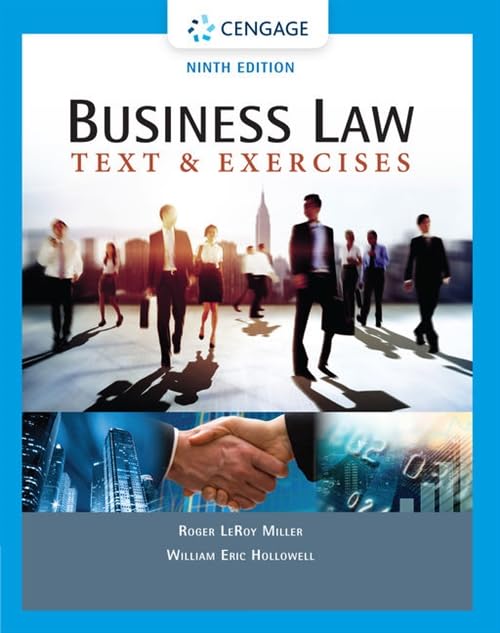 Business Law: Text & Exercises,Used