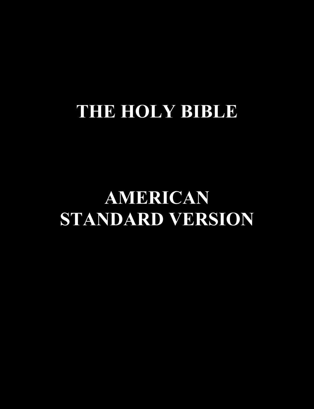 Holy BibleAsv,Used