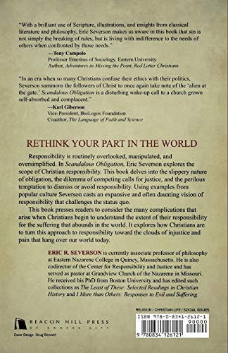 Scandalous Obligation: Rethinking Christian Responsibility,New