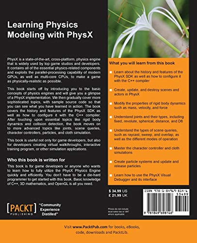 Learning Physics Modeling With Physx,Used