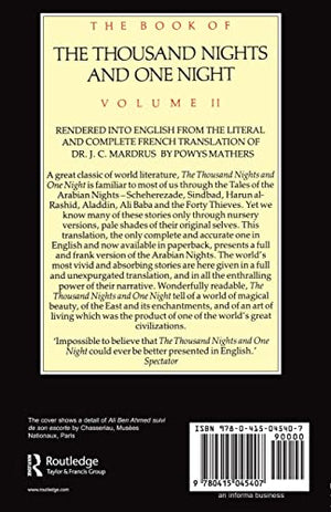 The Book of the Thousand and One Nights (Vol 2) (Thousand Nights & One Night),Used