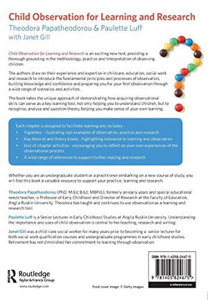 Child Observation for Learning and Research,Used