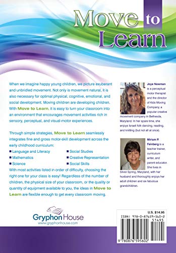 Move to Learn: Integrating Movement into the Early Childhood Classroom,Used