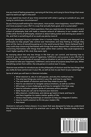 Stoicism: Daily Stoic Practices Using Mindfulness & Silence,Used