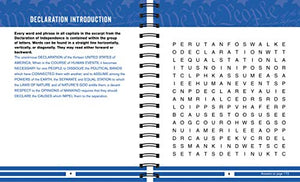 Brain Games  Word Search Puzzles: The U.S. Constitution and the Declaration of Independence,Used