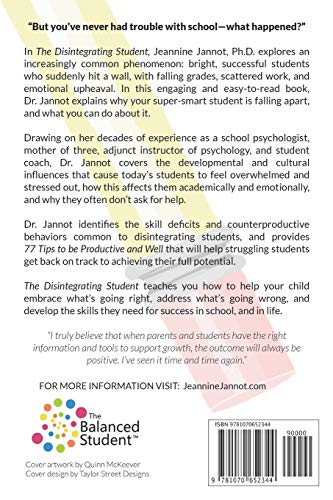 The Disintegrating Student: Super Smart & Falling Apart,Used