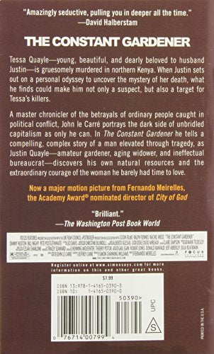 The Constant Gardener: A Novel,Used