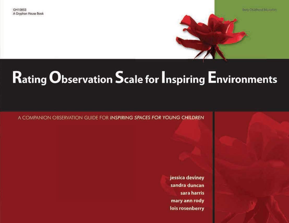 Rating Observation Scale for Inspiring Environments: A Common Observation Guide for Inspiring Spaces for Young Children,Used