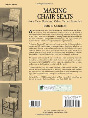 Making Chair Seats From Cane, Rush And Other Natural Materials,New