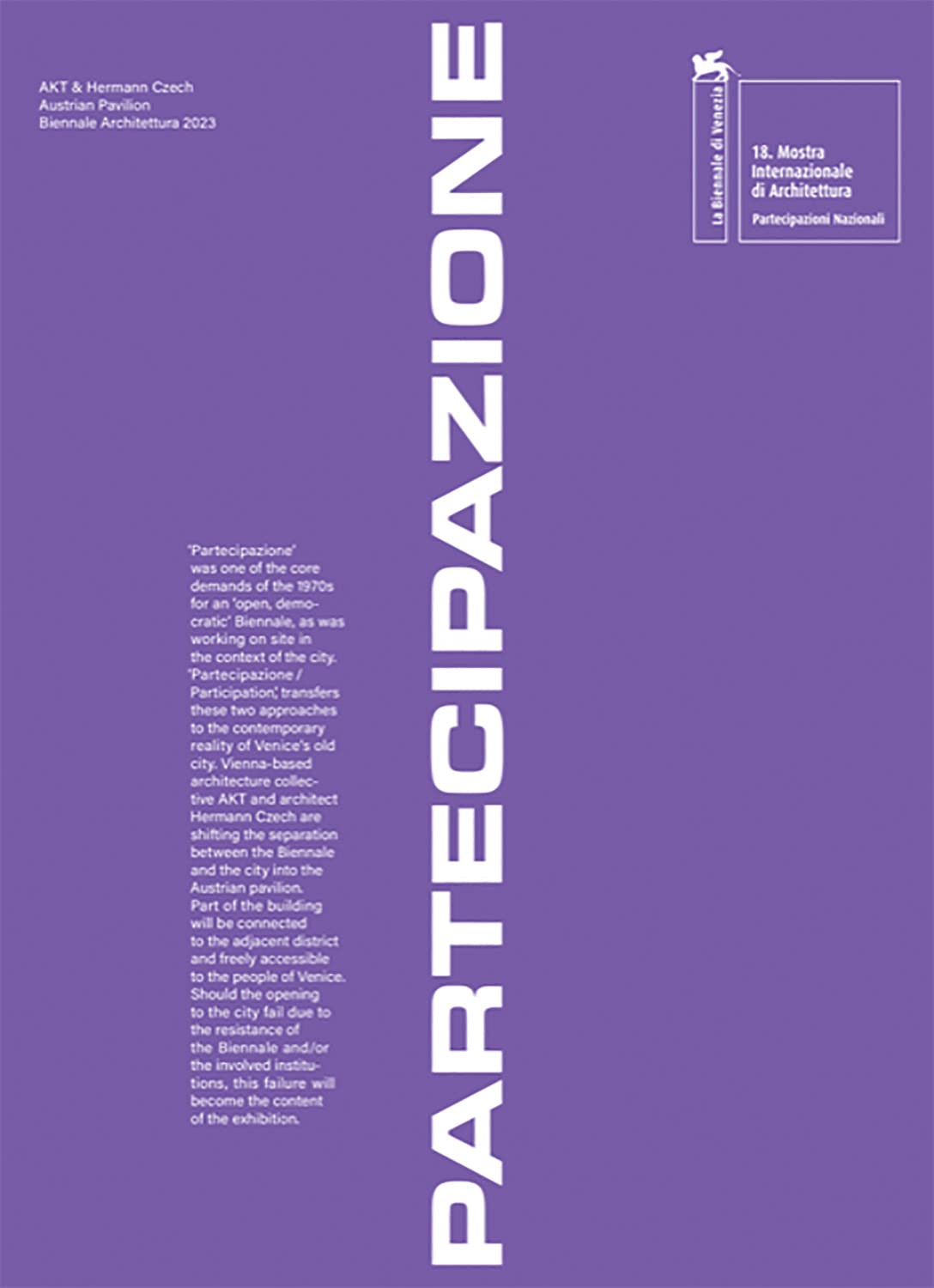 AKT and Hermann Czech: Partecipazione,New