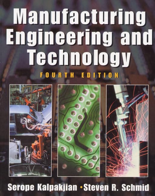 Manufacturing Engineering And Technology (4Th Edition),New