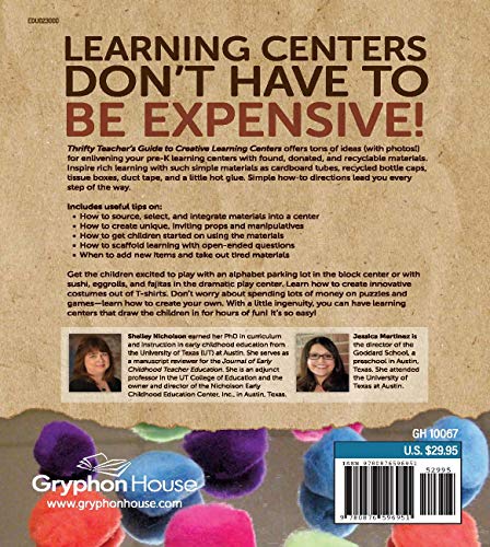 Thrifty Teacher'S Guide To Creative Learning Centers,New