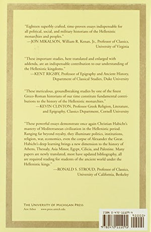 The Hellenistic Monarchies: Selected Papers,Used