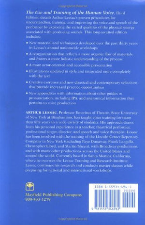 The Use and Training of the Human Voice: A Bio-Dynamic Approach by McGraw-Hill Education