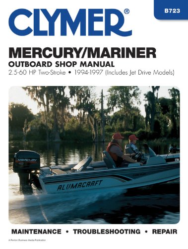 Mercury/Mariner: 2Stroke Outboard Shop Manual : 2.560 Hp : 19941997 (Includes Jet Drive Models),Used