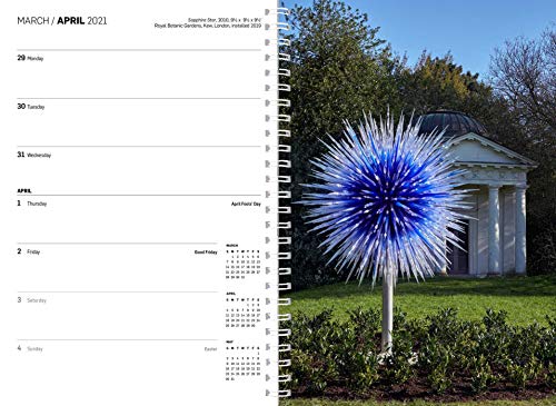 Chihuly 2021 Weekly Planner,Used