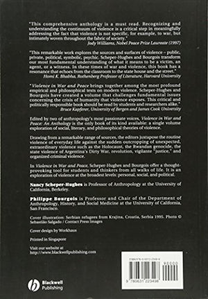 Violence in War and Peace: An Anthology,Used