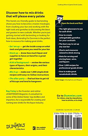 Bartending For Dummies,Used