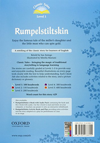 CLASSIC TALES RUMPELSTILTSKIN (Classic Tales, Level 1),Used