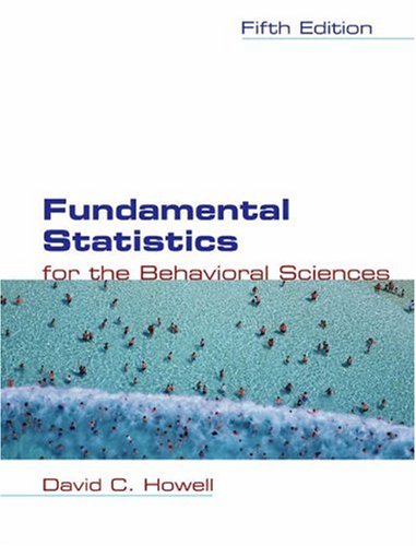 Fundamental Statistics for the Behavioral Sciences (with CDROM and InfoTrac) (Available Titles CengageNOW),Used