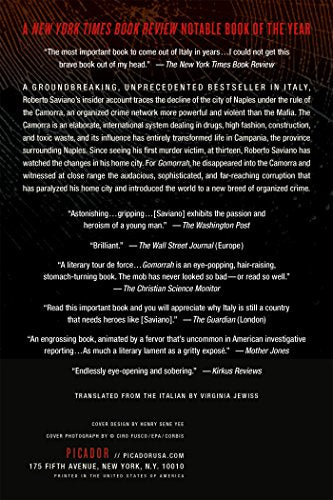 Gomorrah: A Personal Journey into the Violent International Empire of Naples' Organized Crime System,Used