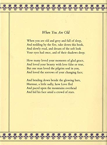 A Poet to His Beloved: The Early Love Poems of William Butler Yeats,Used