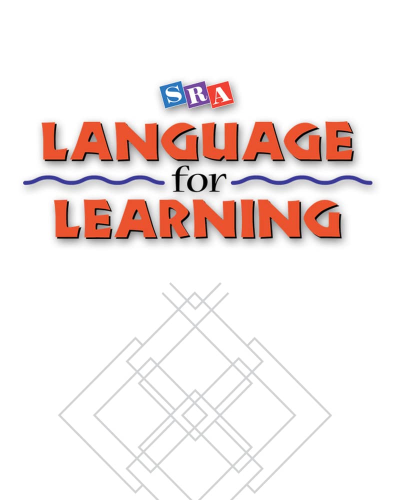 Language for Learning, Language Activity Masters Book 1 (DISTAR LANGUAGE SERIES),Used