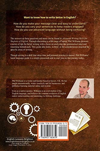 Advanced Writing Skills For Students of English (ELB English Learning Guides),Used