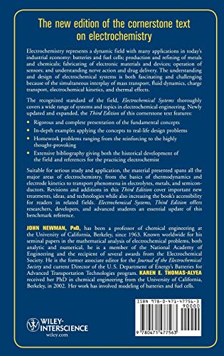 Electrochemical Systems, 3rd Edition,Used