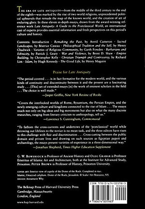 Interpreting Late Antiquity: Essays On The Postclassical World,New