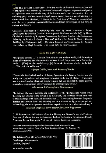 Interpreting Late Antiquity: Essays On The Postclassical World,New