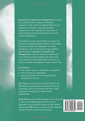 Economics for health care management,Used