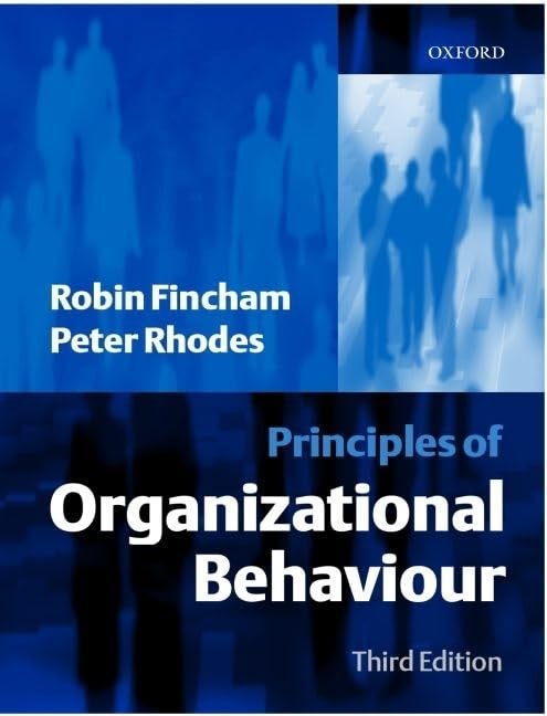 Principles of Organizational Behaviour,Used