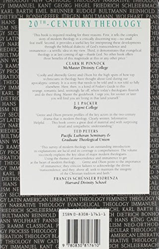 20Th Century Theology: God & The World In A Transitional Age,New