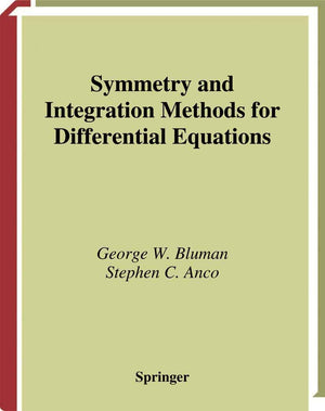 Symmetry and Integration Methods for Differential Equations (Applied Mathematical Sciences, 154),Used