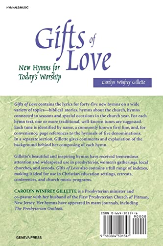 Gifts of Love: New Hymns for Today's Worship,New