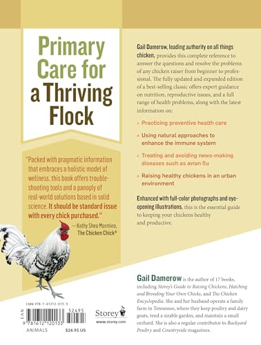 The Chicken Health Handbook, 2nd Edition by Storey Publishing - Complete Guide to Flock Health & Disease Management