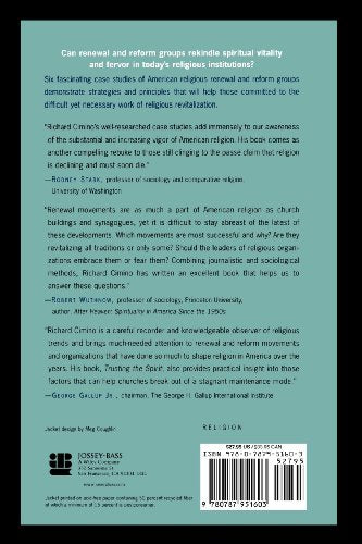 Trusting the Spirit: Renewal and Reform in American Religion,Used