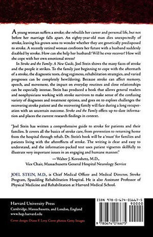 Stroke and the Family: A New Guide (The Harvard University Press Family Health Guides),Used