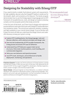 Designing For Scalability With Erlang/Otp: Implement Robust, Faulttolerant Systems