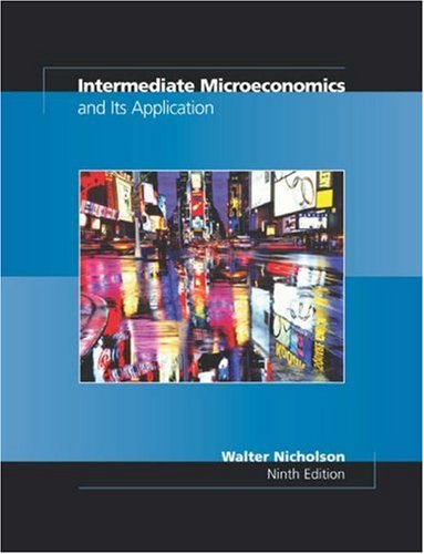 Intermediate Microeconomics and Its Application with Economic Applications Card,Used