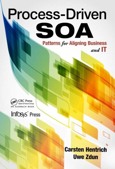 ProcessDriven SOA: Patterns for Aligning Business and IT (Infosys Press Infosys Press Infosys Press),Used