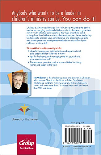 Children's Ministry Leadership: The YouCanDoIt Guide,New