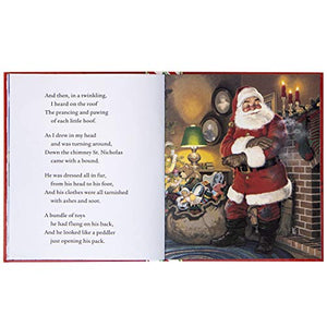The Night Before Christmas  Hardcover Christmas Book (Christmas Rainbow Books),Used