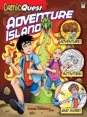 ComicQuest ADVENTURE ISLAND (Dover Kids Activity Books: Fantasy),Used