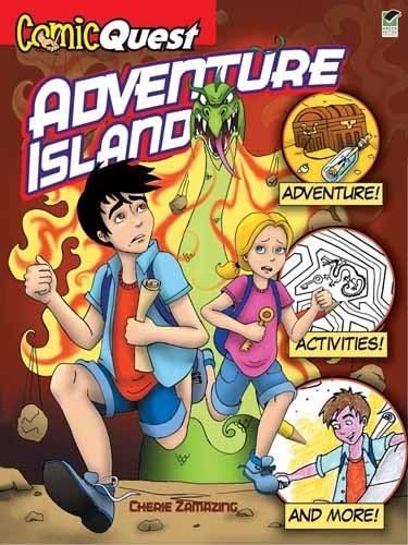 ComicQuest ADVENTURE ISLAND (Dover Kids Activity Books: Fantasy),Used